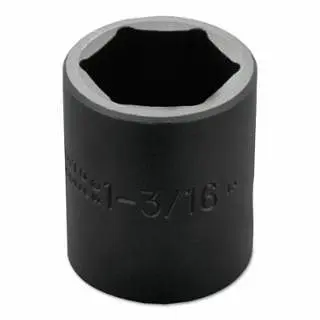 Proto Torqueplus Impact Sockets, 1/2" Drive, 1 3/16" Opening, 6 Points, J7438H