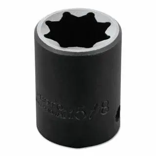 Proto Torqueplus Impact Sockets, 1/2" Drive, 5/8" Opening, 8 Points, J7420S