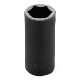Proto Torqueplus Metric Deep Impact Sockets 1/2" 1/2" Drive, 27 mm, 6 Points, J7327M