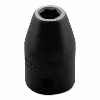 Proto Torqueplus Metric Impact Sockets 1/2" 1/2" Drive, 8 mm, 6 Points, J7408M