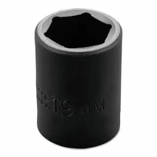 Proto Torqueplus Metric Impact Sockets 1/2" 1/2" Drive, 19 mm, 6 Points, J7419M