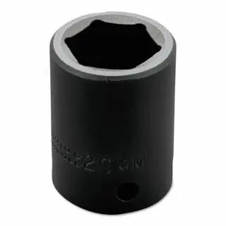 Proto Torqueplus Metric Impact Sockets 1/2" 1/2" Drive, 20 mm, 6 Points, J7420M