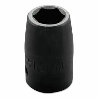 Proto Torqueplus Metric Impact Sockets 1/2" 1/2" Drive, 13 mm, 6 Points, J7413M