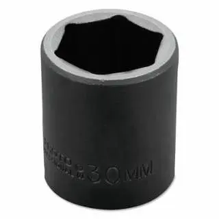 Proto Torqueplus Metric Impact Sockets 1/2" 1/2" Drive, 30 mm, 6 Points, J7430M