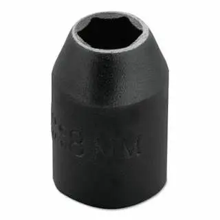 Proto Torqueplus Metric Impact Sockets 3/8" 3/8" Drive, 8 mm, 6 Points, J7208M