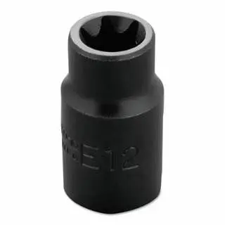 Proto Torx Impact Sockets, 3/8" Drive, E12 Tip, J7212TX