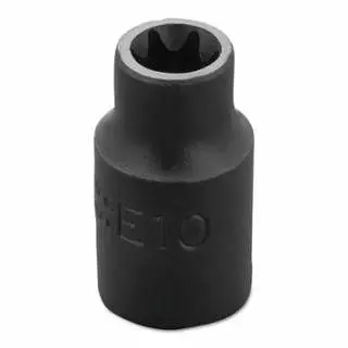 Proto Torx Impact Sockets, 3/8" Drive, E10 Tip, J7210TX