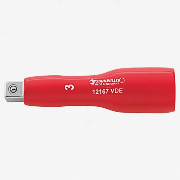 Stahlwille 12167 VDE Extension Size 10, 258 mm, 3/8" Drive, ST12420003