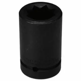 WRIGHT Fast-Acting TOOL 8 Point Double Square Deep Impact Railroad Sockets, 1 Drive, 1 5/8 , 8 Pt, 8952R WRIGHT TOOL