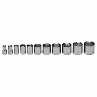 WRIGHT Multi-Purpose TOOL 11 Piece Quality Socket Sets, 3/8 , 8 Point, 1 piece per pack, 379 WRIGHT TOOL