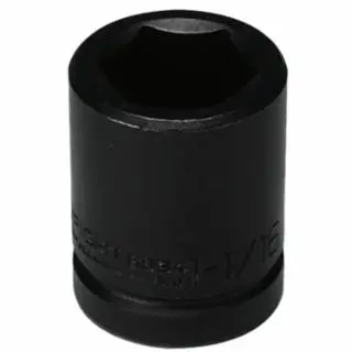 WRIGHT TOOL 3/4 Drive Quality Impact Sockets, 3/4 Drive, 1 1/16 , 6 Points, 6834