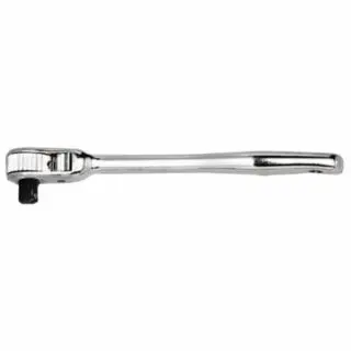 WRIGHT TOOL 3/8 Drive Ratchets, Pear, 7 7/8 , Polished Chrome, 1 piece per pack, 3480