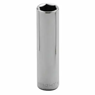 WRIGHT User-Friendly TOOL 13mm 1/4 Drive 6Pt Deep Metric Socket, 1 piece per pack, 25-13MM WRIGHT TOOL
