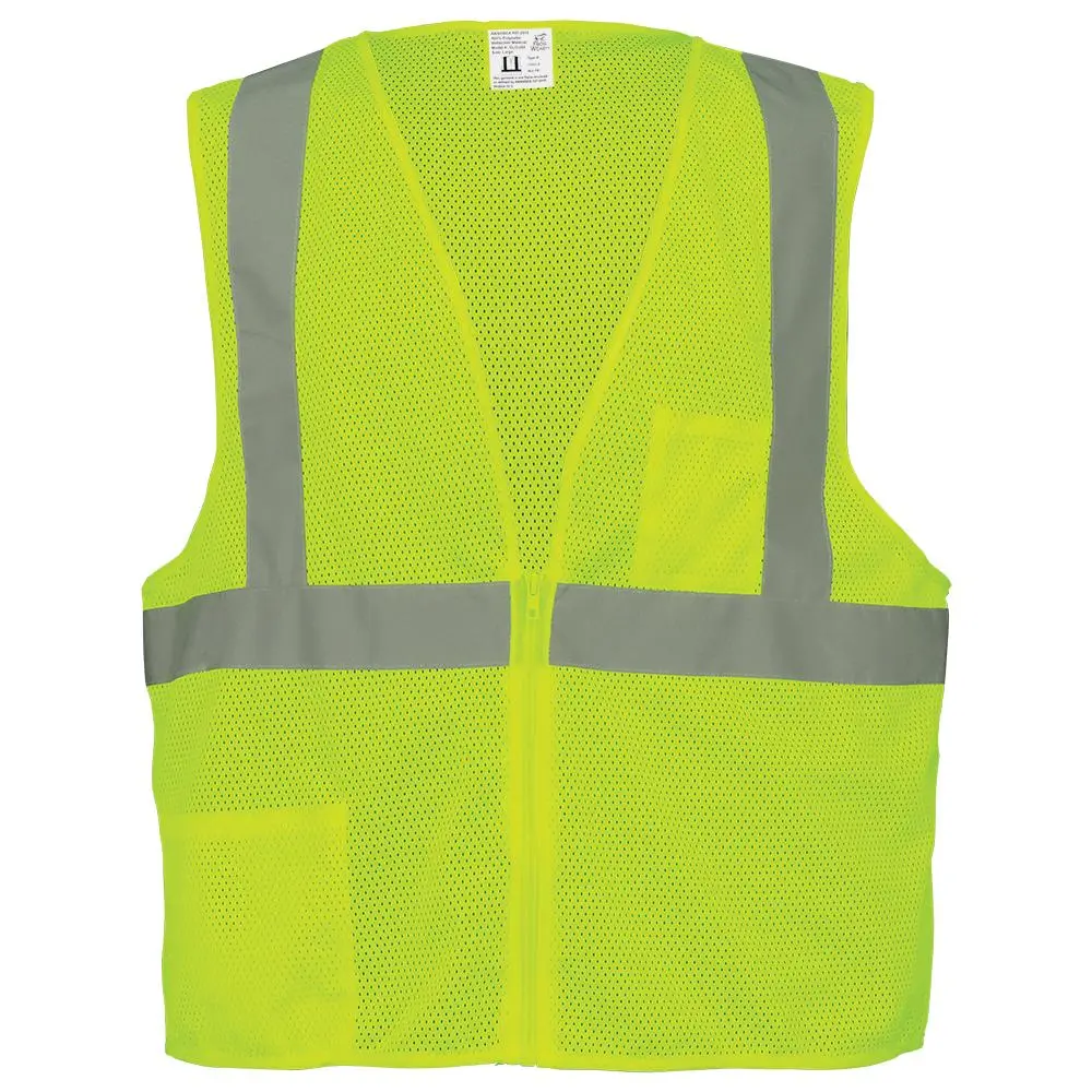 CLASS 2 Reflective Safety Vest, Lime