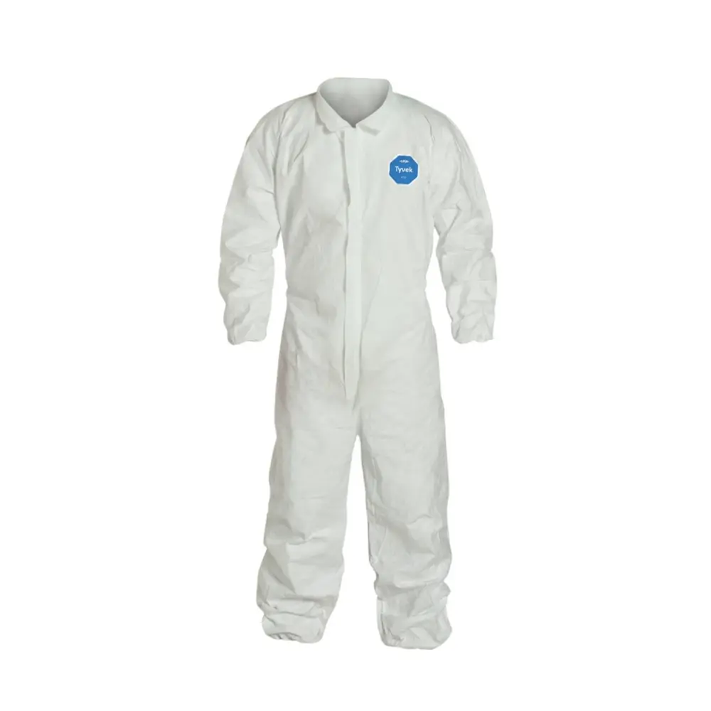 DuPont TY125S-Case 25: Tyvek 400 Disposable Protective Coverall, Pearl