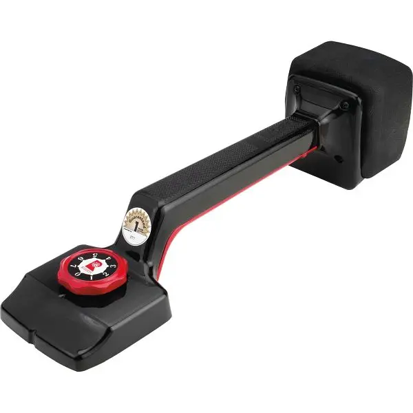 Roberts Deluxe High Profile Knee Kicker Extra Thick Bumper and Adjustable Length from 17.5 inches to 21.5 inches, 3 Pieces...