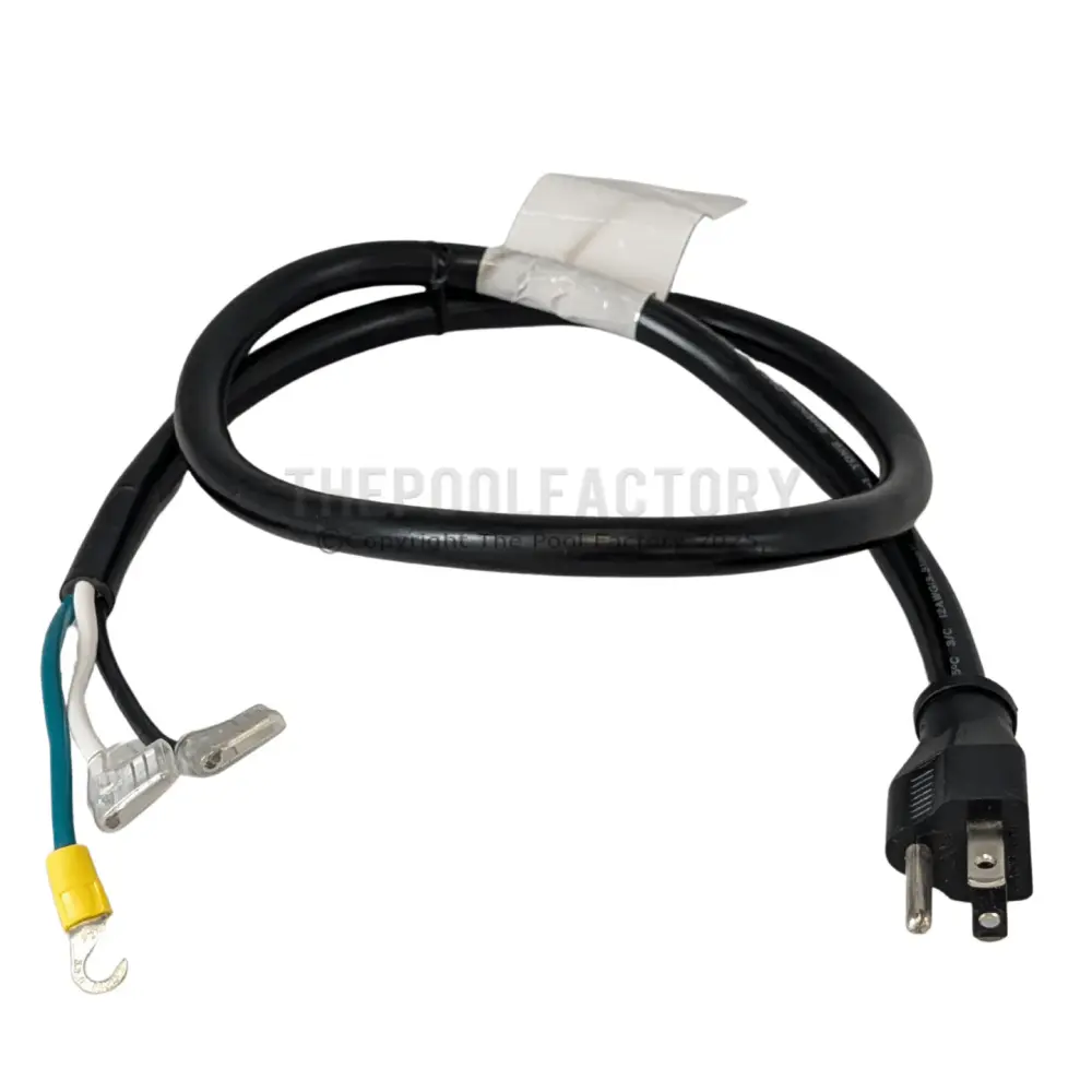 Hayward 3' Pump Power Cord Regular 3-Prong Plug