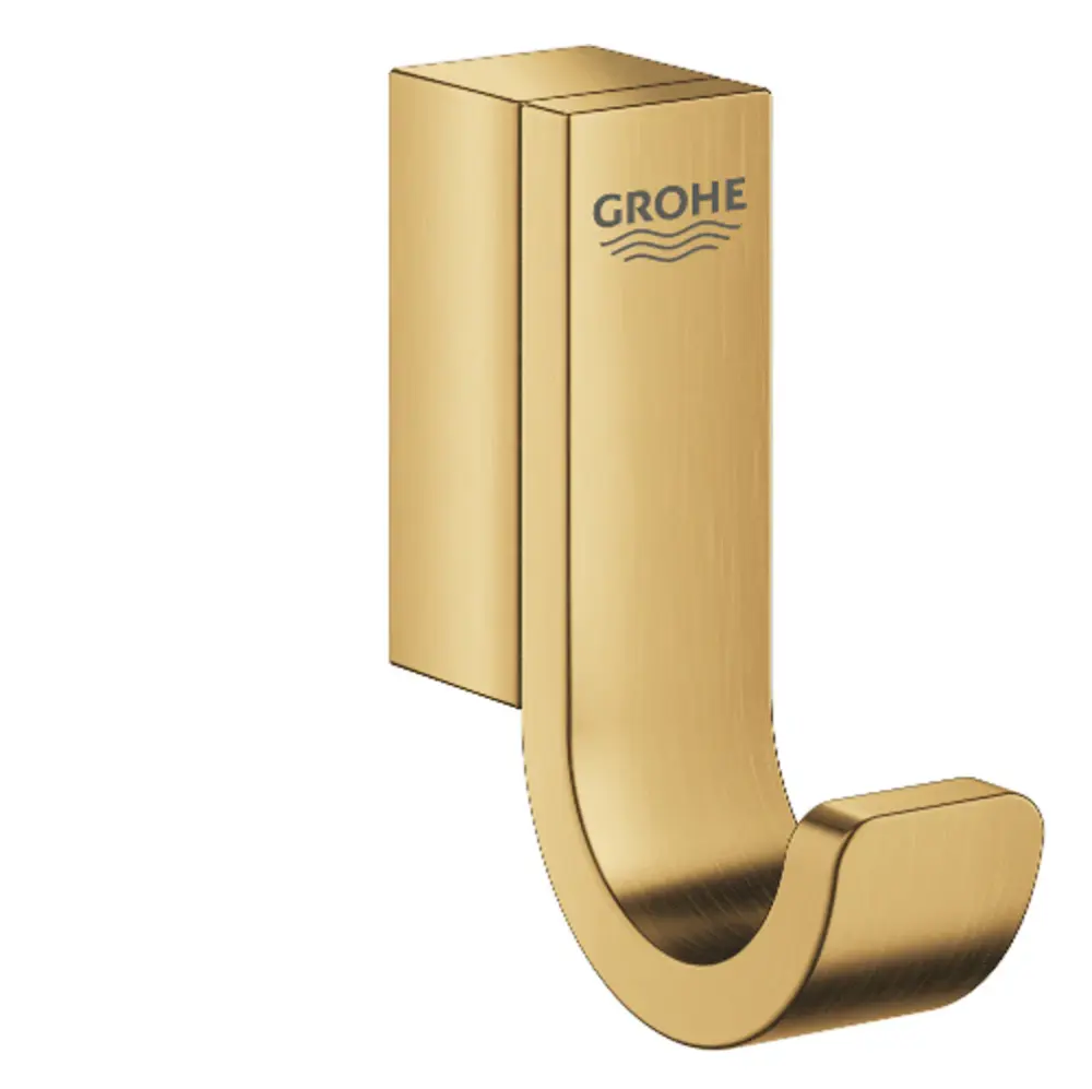 Grohe Selection Robe Hook Brushed Cool Sunrise - 41039GN0 - Flawless Hanging Robes