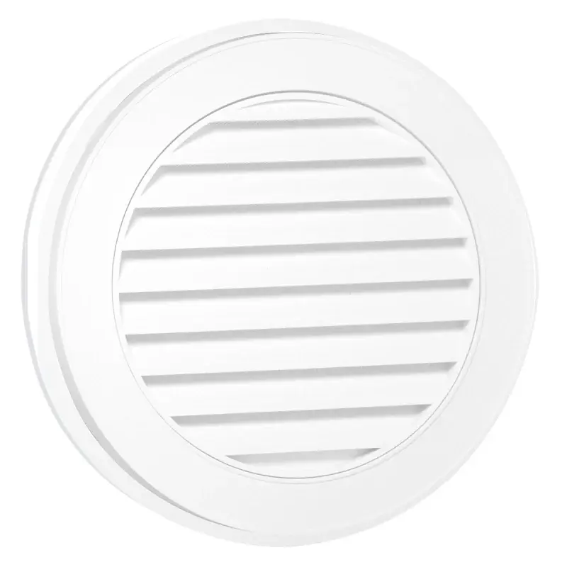Canplas 626053-00 Gable Vent, 55 sq- Net Included Ventilating Area, Polypropylene, White