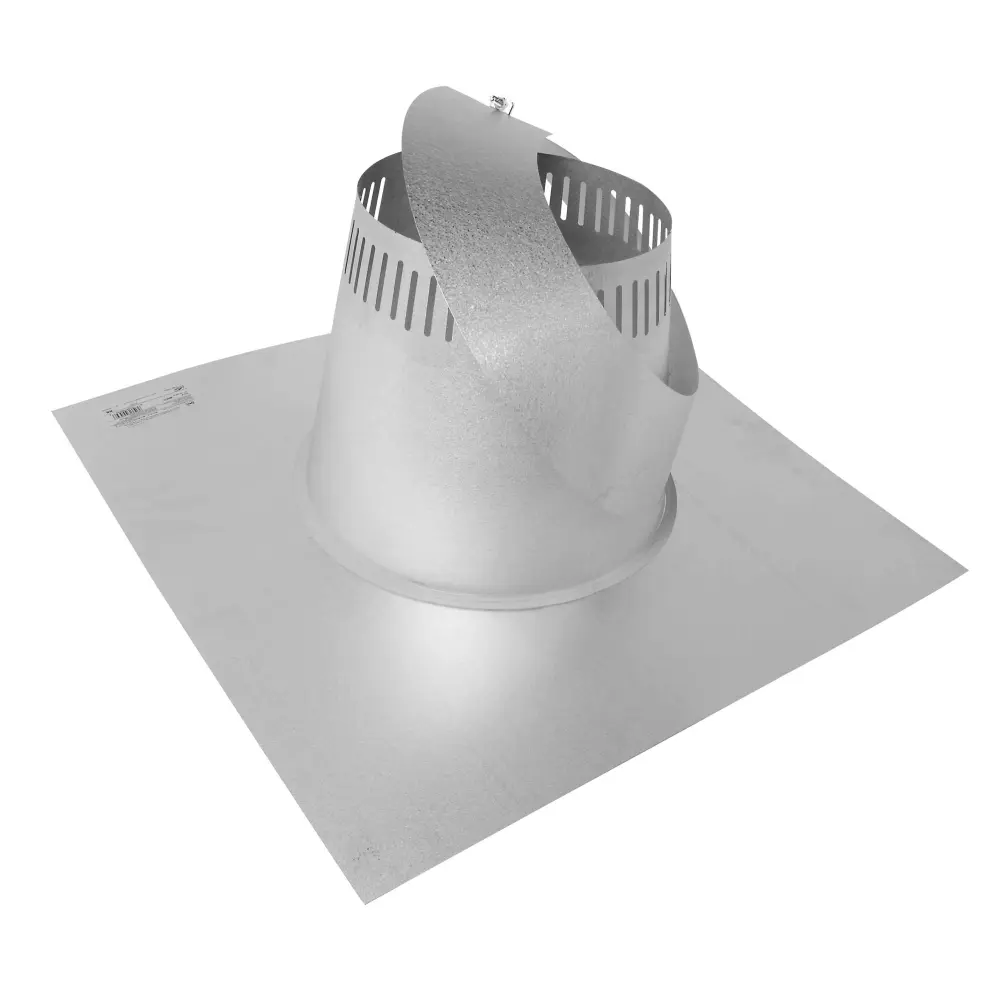 Flat Roof Flashing, 7' Chimney