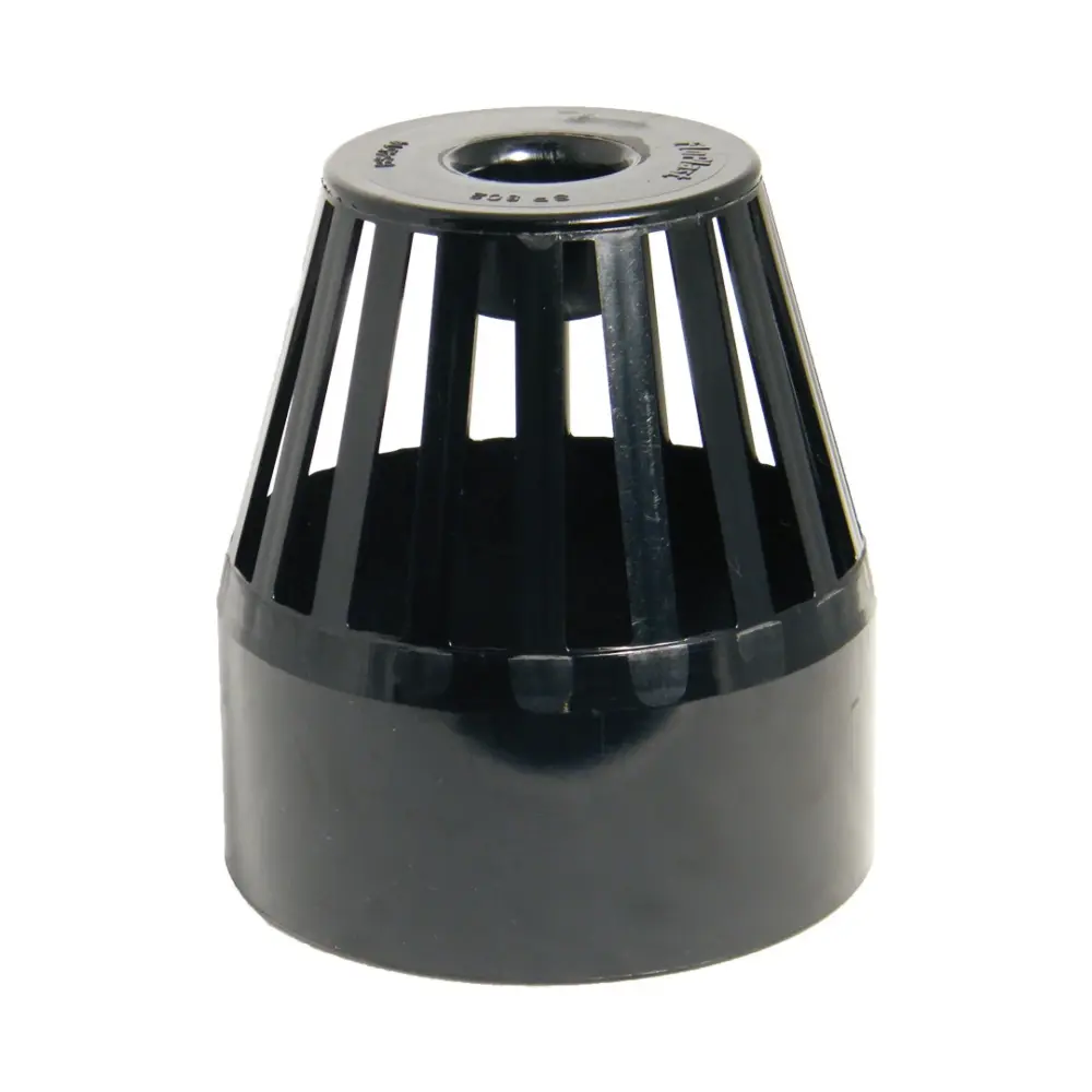 FloPlast 110mm Soil Vent Terminal Charcoal