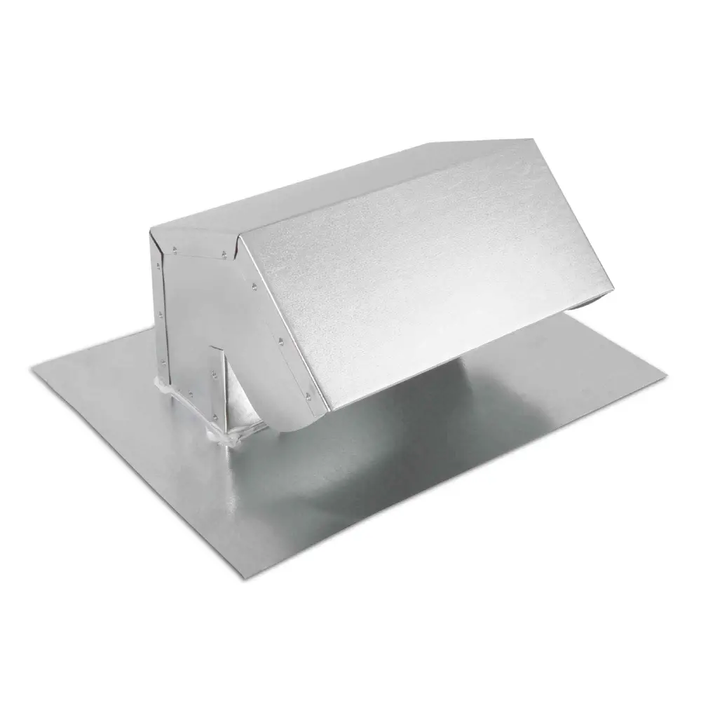 Galvanized Alloy Roof Vent Cap, 3-1/4" x 10"
