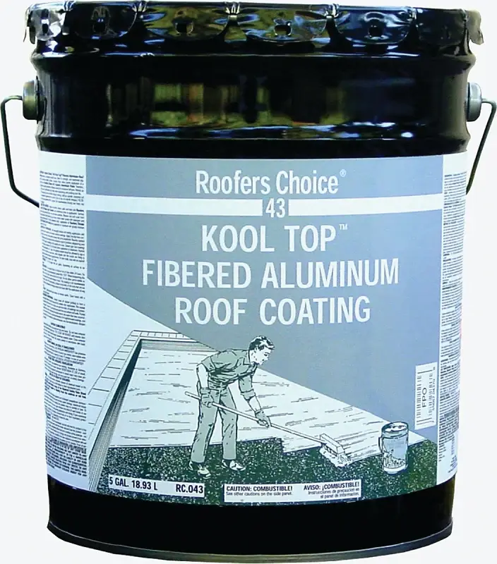 Henry Roofers Choice Series RC043070 Aluminium Roof Coating, Aluminum, 18.93 L Pail, Liquid