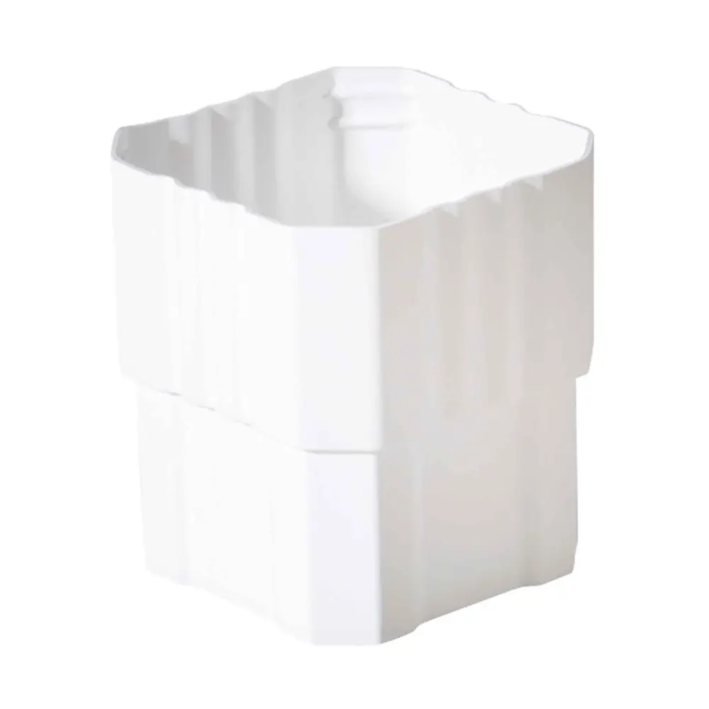 K-Snap Square and Ribbed Gutter Downspout Connector, 2-1/2"