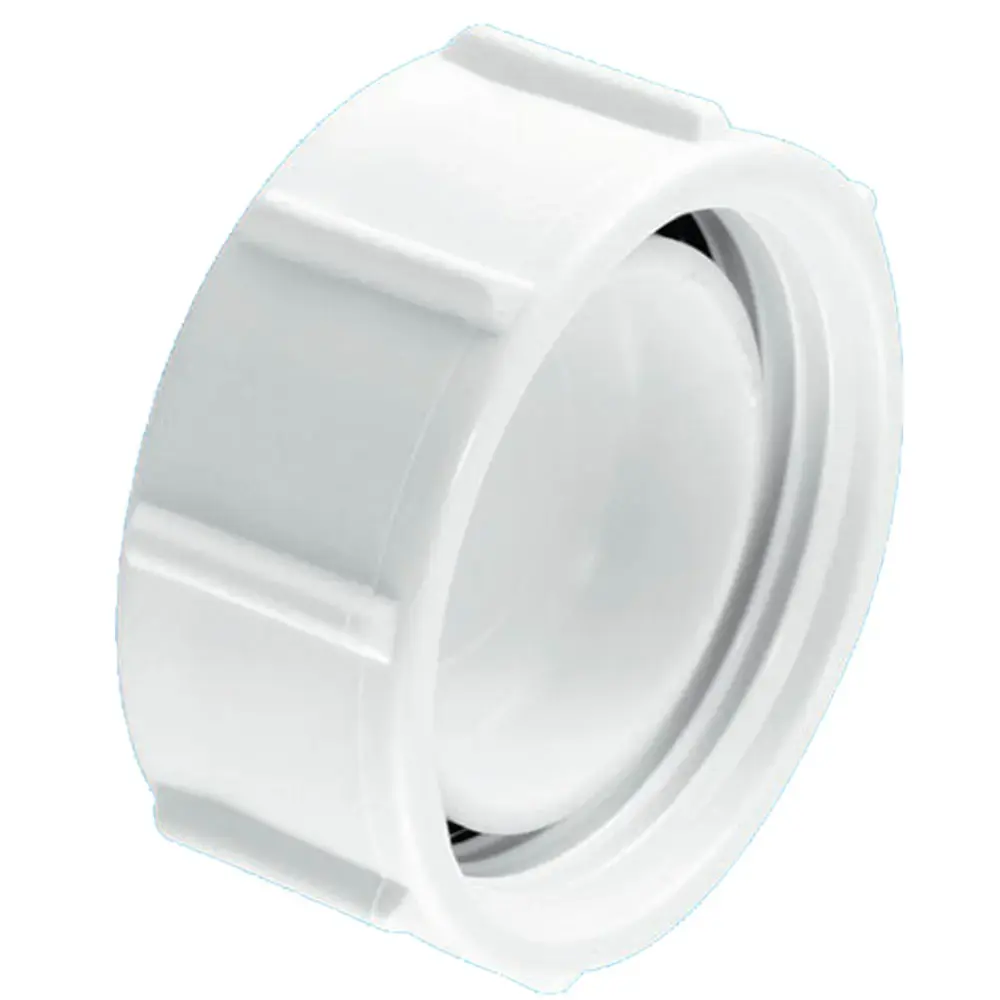 McAlpine S23 1¼" Blank Cap nut BSP threads
