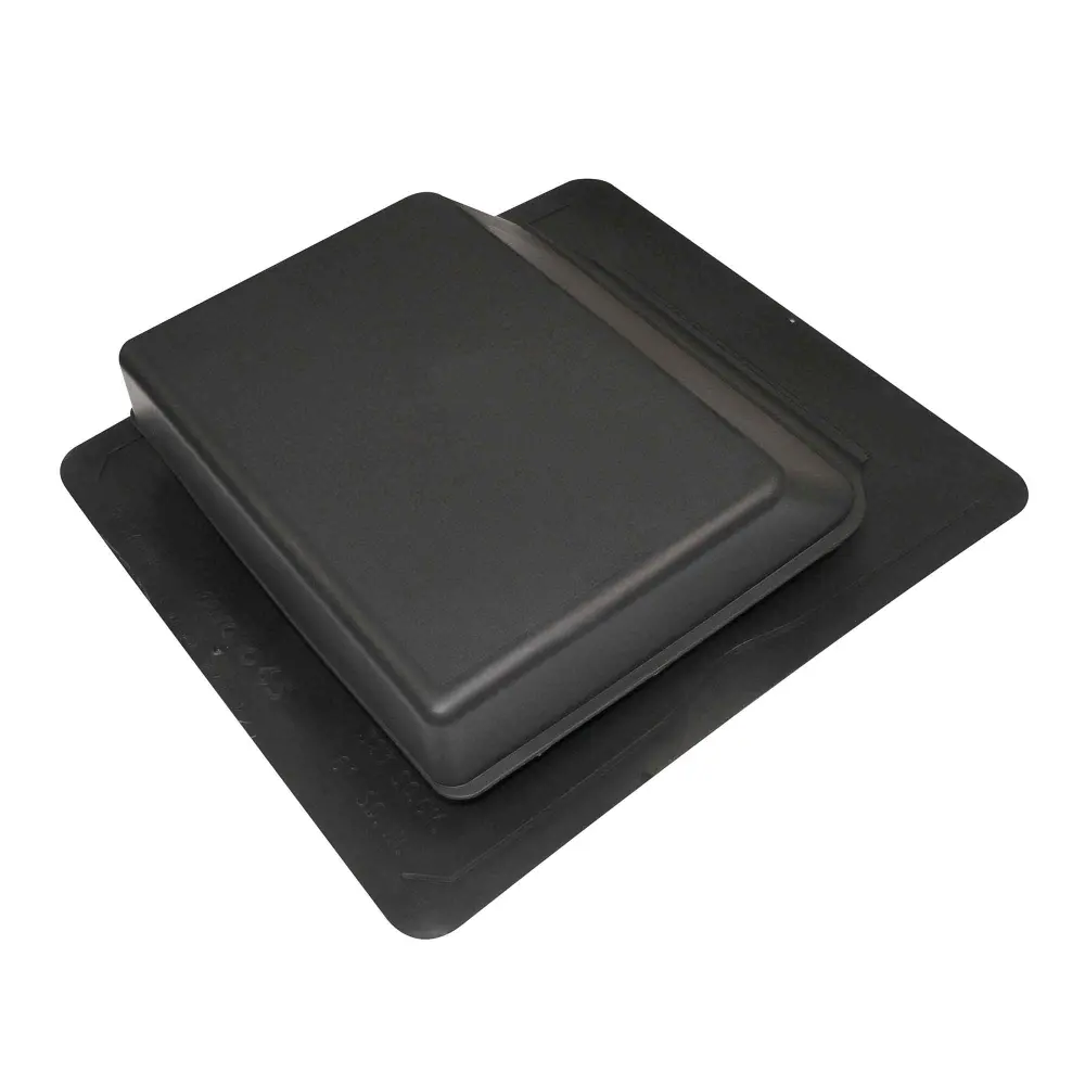 Slantback Rear-Angled Roof Vent 17.25" x 18.25" x 4.14" (61 ft²), Charcoal