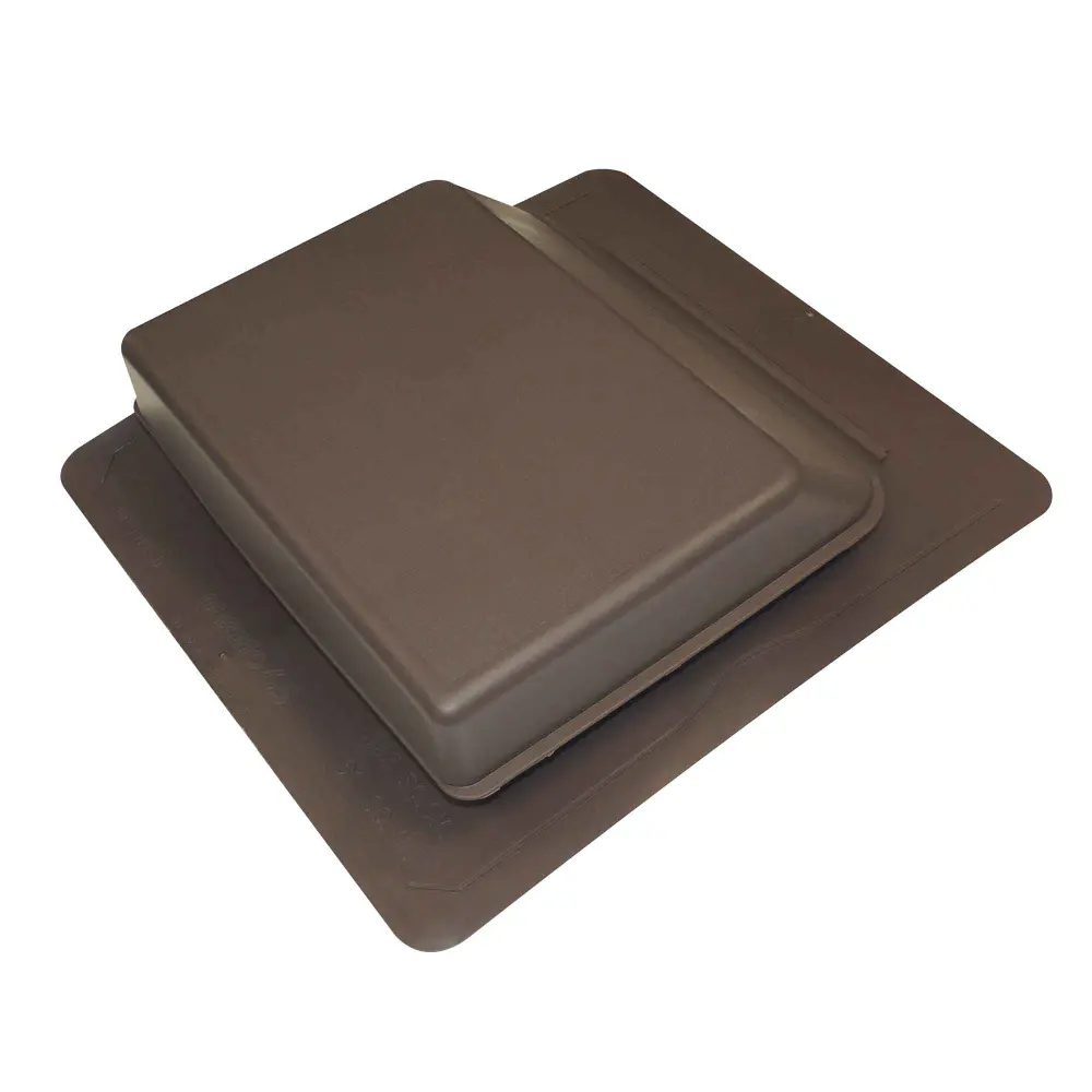 Slantback Rear-Angled Roof Vent 17.25" x 18.25" x 4.14" (61 ft²), Espresso