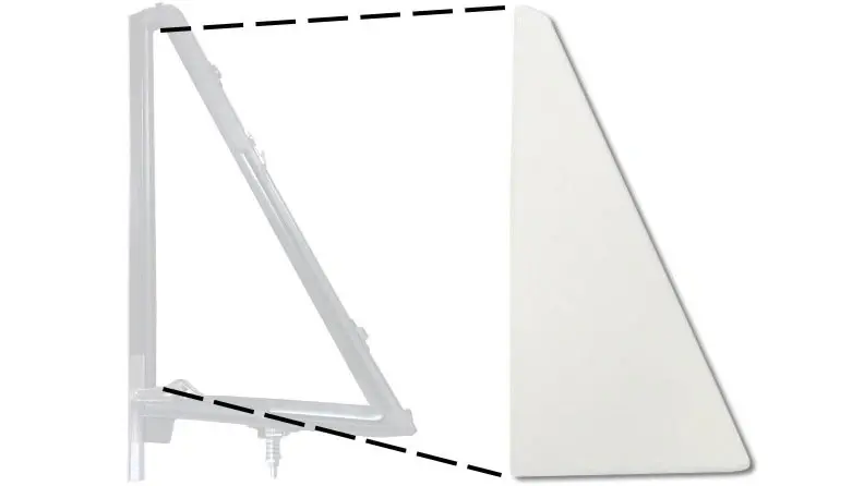 Vent Window Glass, OE Quality