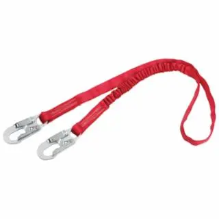 3M Preservea Pro-Stop Shock Absorbing Lanyard, 6 ft, Self-Locking Connection, 2 Legs, 7012817365