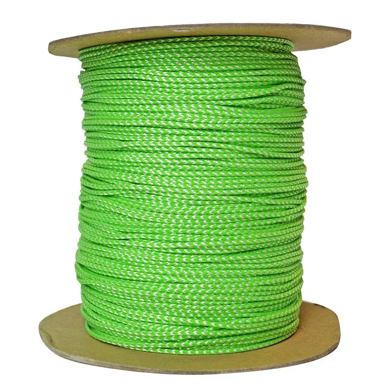 Jameson Poly/Dyneema Green/White Throw Line 1000', 2.5 mm, TL-PD-251000