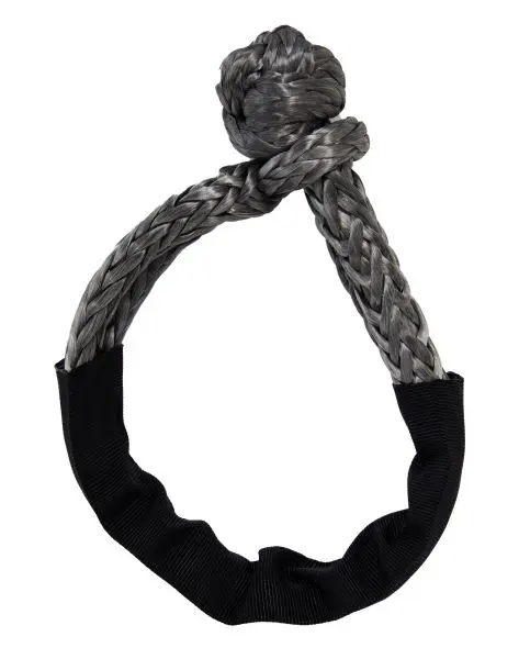 MIBRO Advanced Polyethylene Soft. Shackle Vehicle Recovery Rope 33000 lb. Secure Working Load, 453541