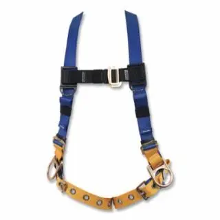 Werner Litefit Full Body Harness, Back/Hip D-Rings, X-Large, Slotted Pass-Thru/Tongue Buckle, Quantity: 1 piece, H332002