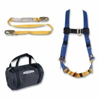 Werner Modern Aerial Fall Preserveion Kit, 6 Ft Lanyard Snap Hook, Harness, Universal, Quantity: 1 piece, K121013