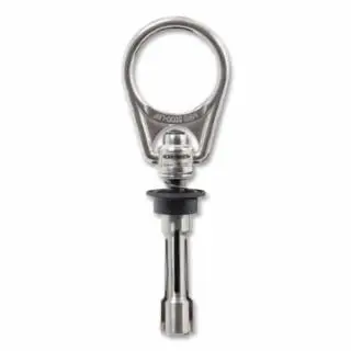 Werner Reusable Swivel Concrete Anchor, 7.5 L, Ring Connection, Mbs 5000 Lb, Quantity: 1 piece, A510300