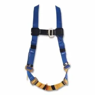 Werner Water-Resistant Basewear Full Body Harness, Back D-Ring, Universal, Slotted Pass-Thru, Quantity: 1 piece, H411002