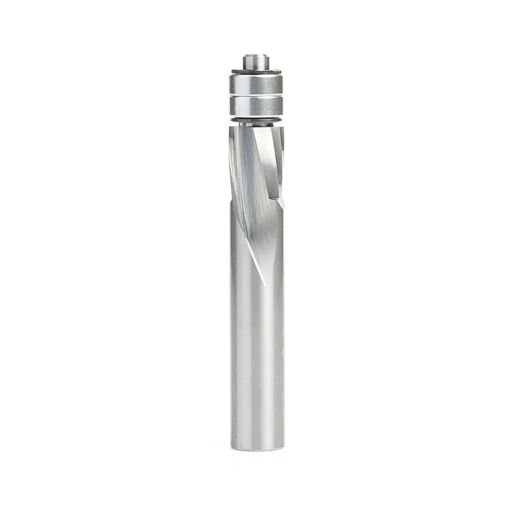 Amana Tool 51432 Solid Carbide InVectra Aluminum Laminate Trim 1/2 D x 5/8 CH x 1/2 SHK x 3-1/4 Inch Generous Router Bit