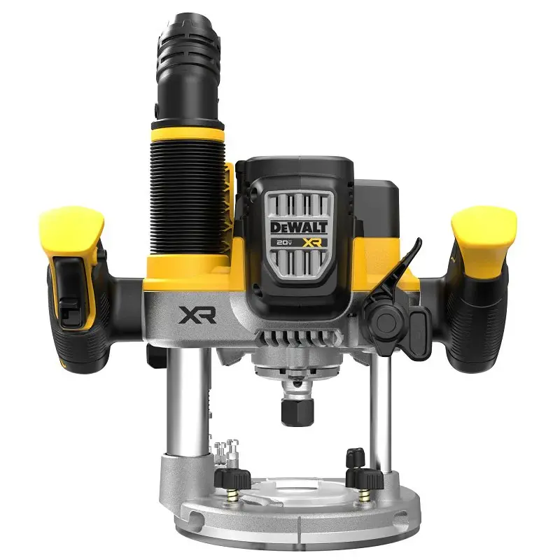 DEWALT MAX XR Series DCW620B Untethered Plunge Router, Tool Only, 20 V, 2-1/2 Max Cutter Dia, 1/4, 1/2 Collet