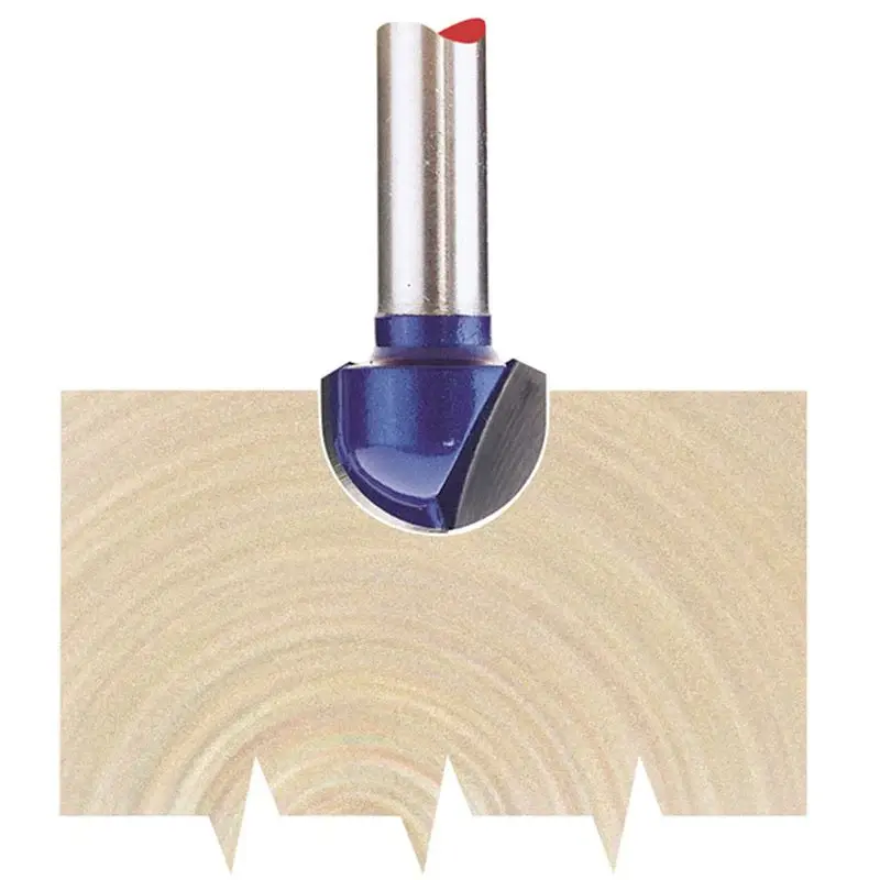 Draper RB16 TCT Router Bit, 1/4" Core Box, 12.7 x 6.35mm Radius - (75345)