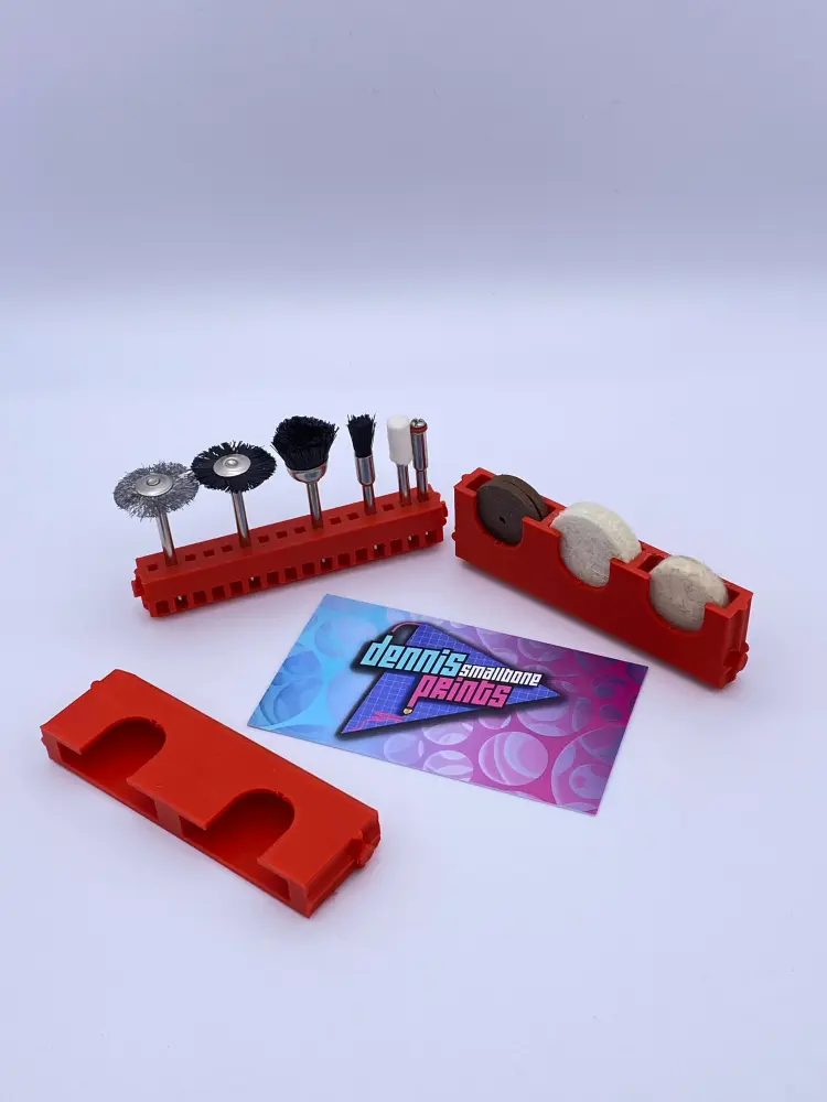 Dremel Bit & Wheel Organizer (3pc Adjust -Low Profile Packout