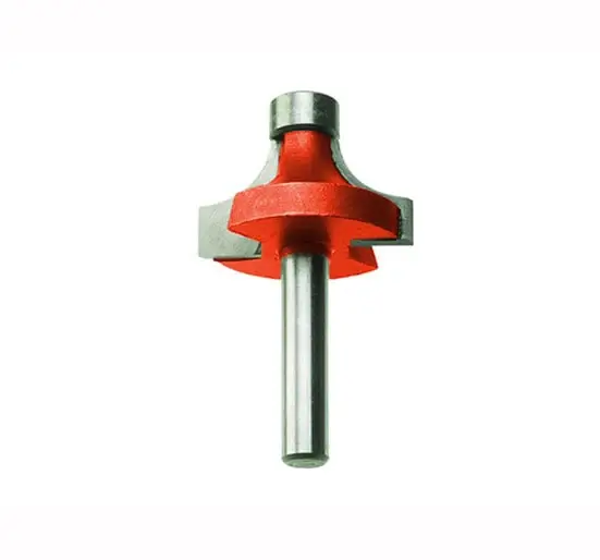 Faithfull Router Bit TCT Rounding Over 1/4in Shank 15.8mm x 9.5mm - Routerbit Roundover