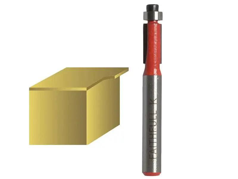 Faithfull Router Bit Tct Tiny Trim 6.3Mm X 12.7Mm 1/4In Shank