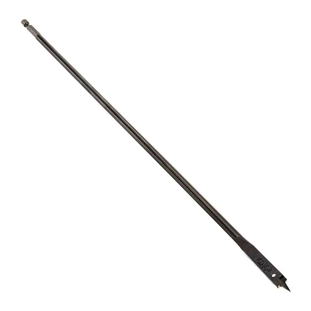 Flat-Head Wood Drill Bit, 3/8" x 16"