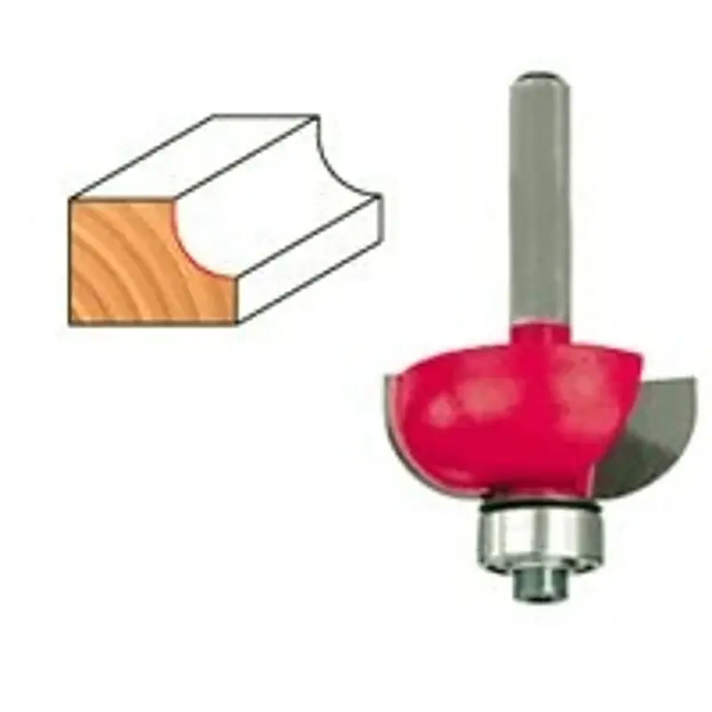 Freud 30-104 Router Bit, 1-1/4 Dia Cutter, 2-3/16 OAL, 1/4 Dia Shank, 2-Cutter, Carbide