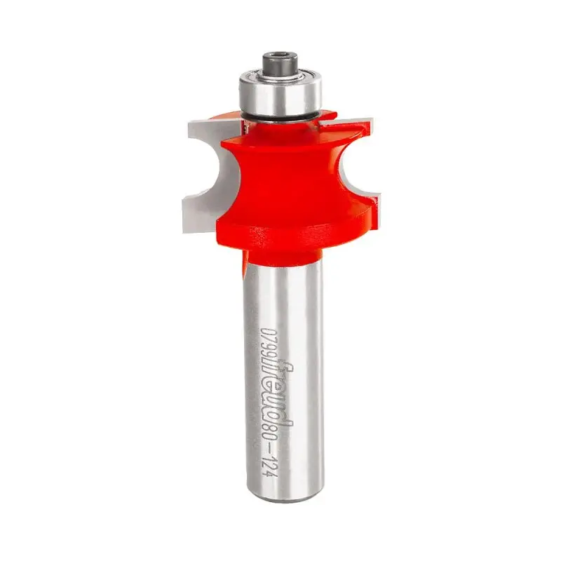 Freud 80-124 Beading Bit, 1-1/4 Dia Cutter, 2-9/16 OAL, 1/2 Dia Shank, 2-Cutter, Carbide