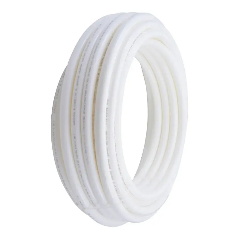 SharkBite U880W100 Coil Pipe, 1 , 100 ft L, Polyethylene, Snow