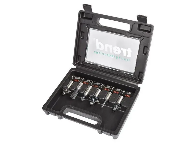 TREND 1/2in Router Cutter Place, 6 Piece